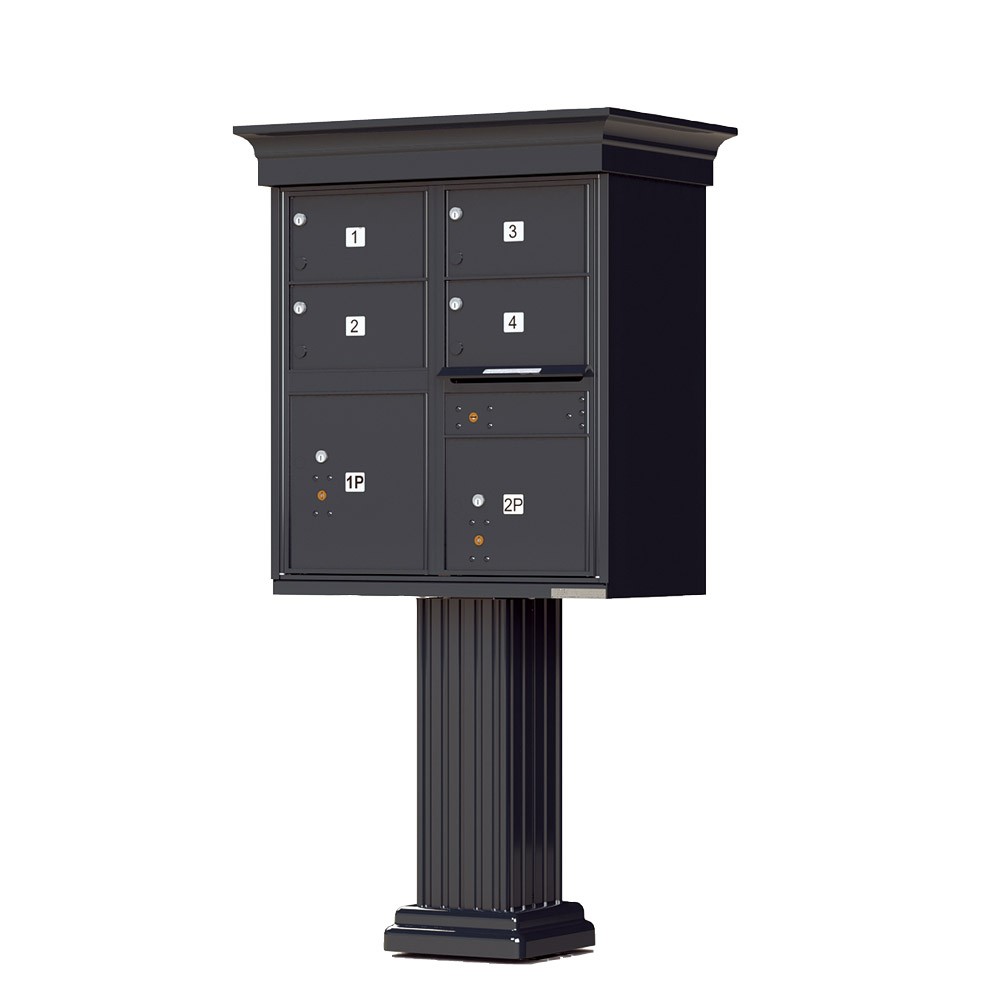 Crown Cap and Pillar Pedestal accessories - 4 oversized compartments