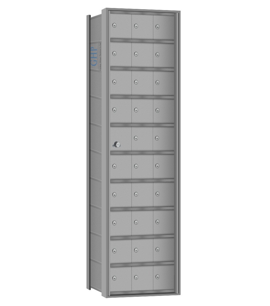 30 Doors - 10 High Mini-Storage Lockers