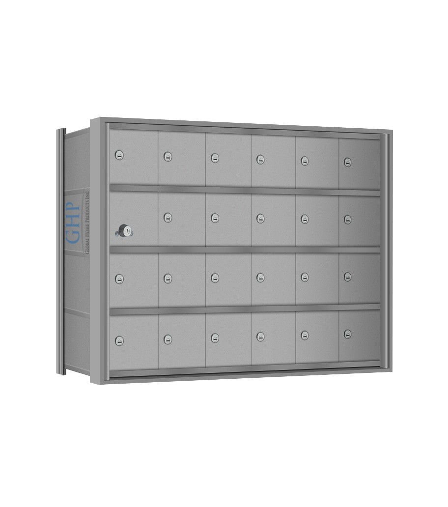 24 Doors - 4 High Mini-Storage Lockers