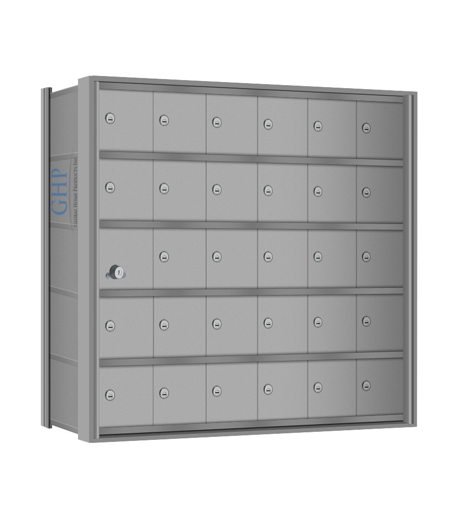 30 Doors - 5 High Mini-Storage Lockers