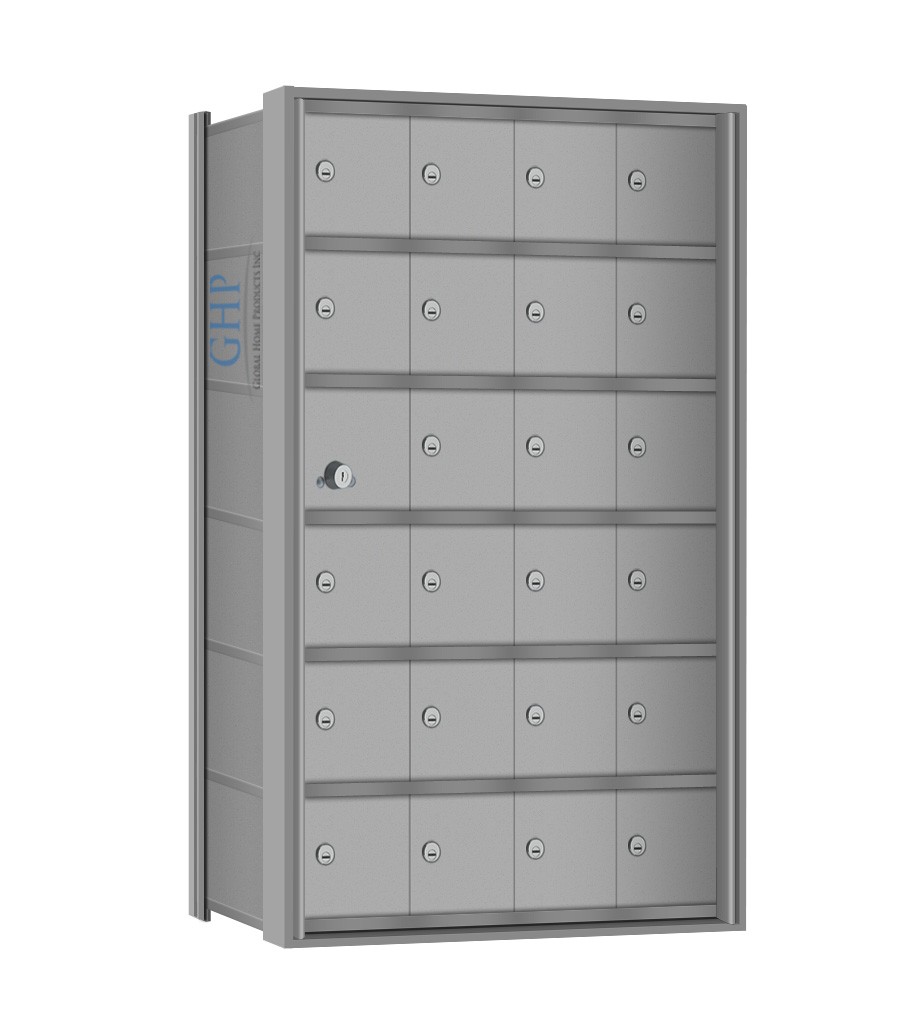 24 Doors - 6 High Mini-Storage Lockers
