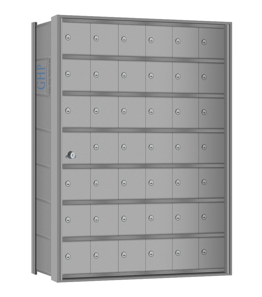 42 Doors - 7 High Mini-Storage Lockers