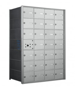 28 A Doors, 40-3/4"H 4B+ USPS Horizontal Mailbox
