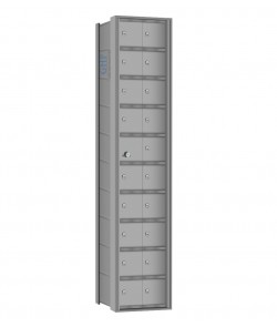 20 Doors - 10 High Mini-Storage Lockers