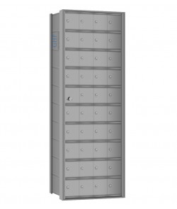 40 Doors - 10 High Mini-Storage Lockers