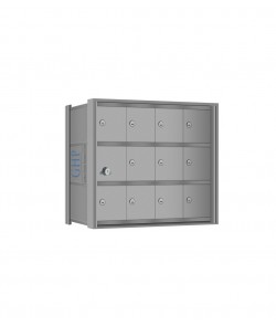 12 Doors - 3 High Mini-Storage Lockers