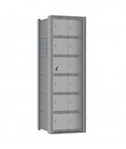 12 Doors - 6 High Mini-Storage Lockers