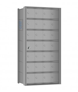 28 Doors - 7 High Mini-Storage Lockers