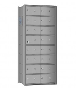 32 Doors - 8 High Mini-Storage Lockers